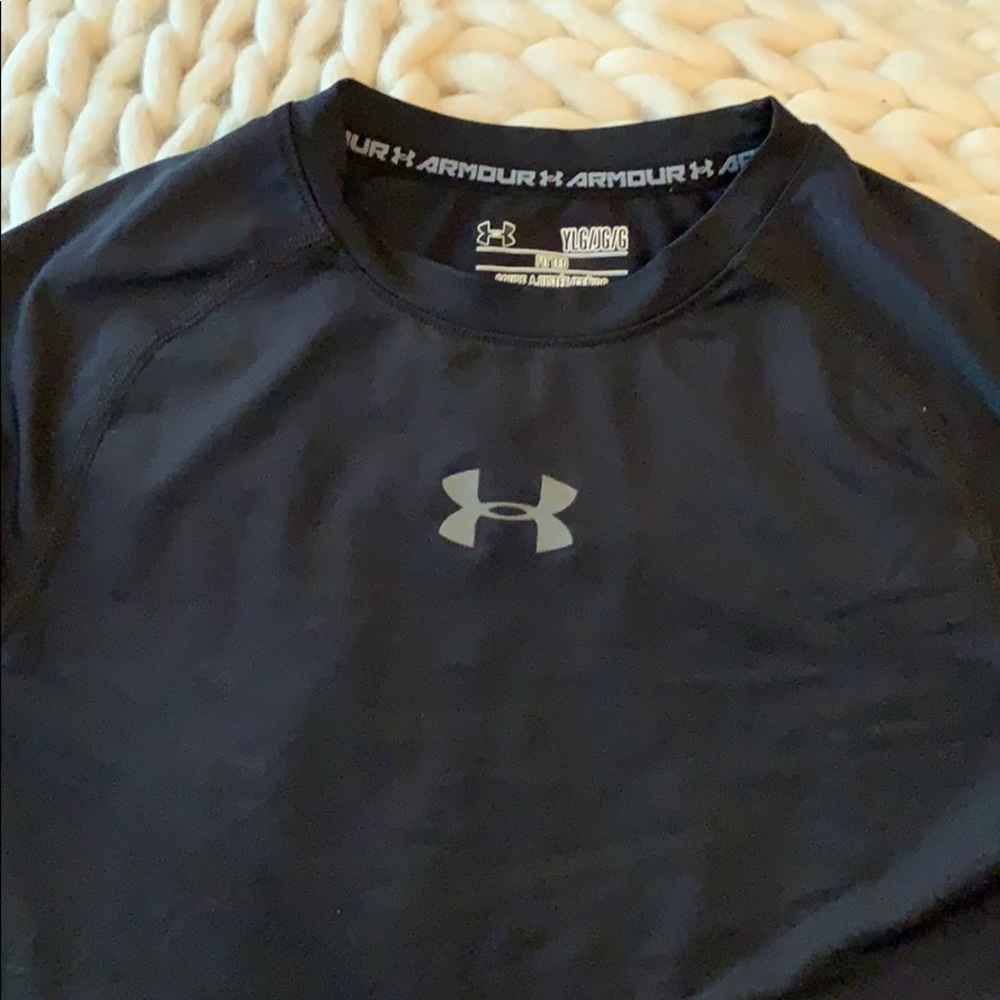 Never worn UPF exercise material shirt